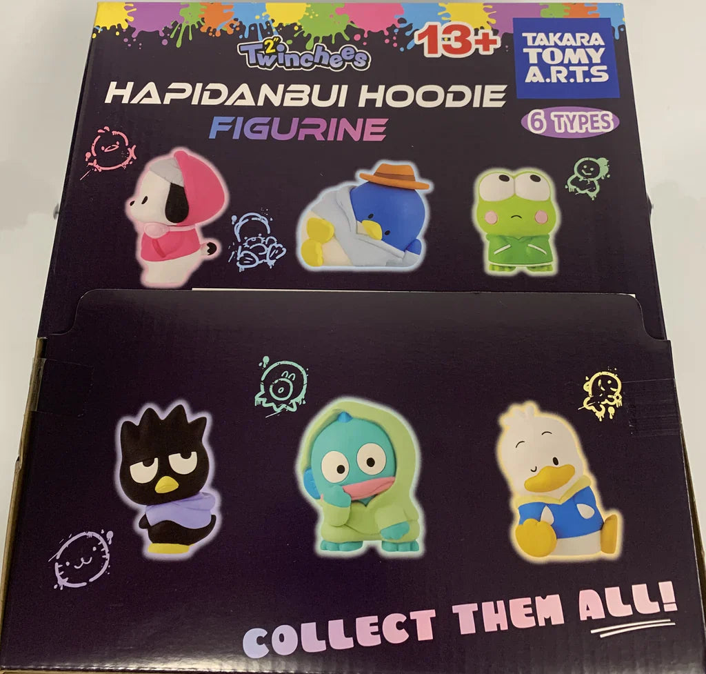 Twinchees Sanrio Hapidanbui Hoodie Figurine Mystery Bag (1 Blind Bag)