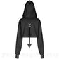 Devil in Disguise Cropped Hoodie