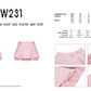 Alternative Rebel Pink Pleated Mini Skirt