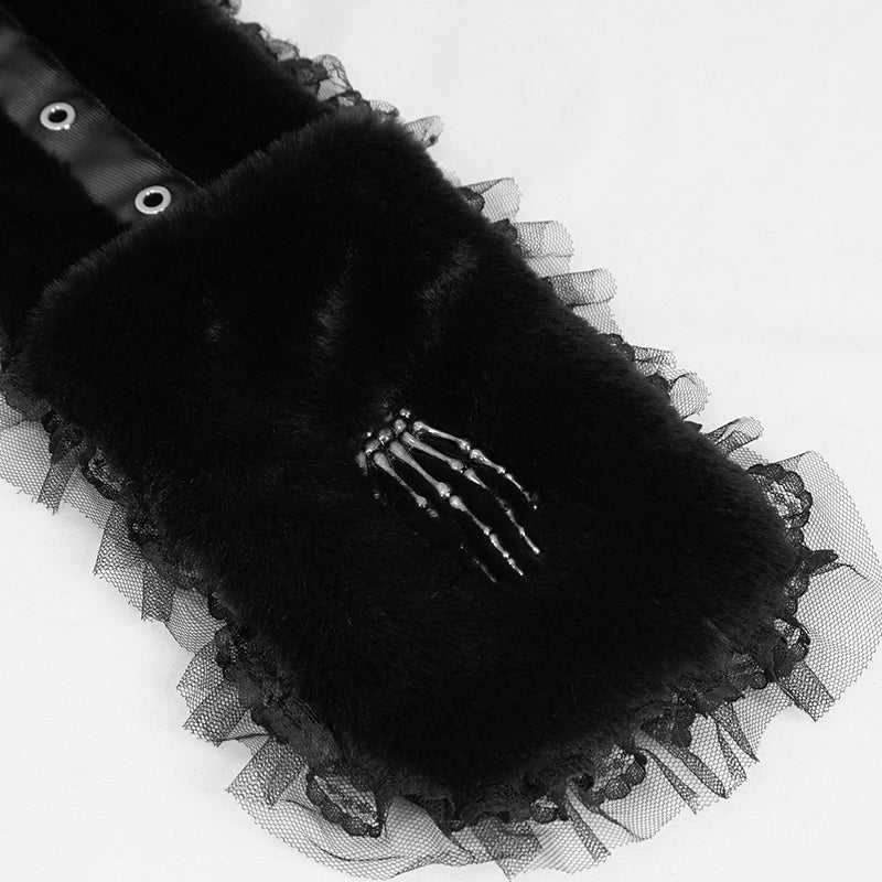 Mouth Punk Hooded Cat Ear Scarf