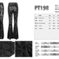 Changes Damask Pattern Mesh Pants