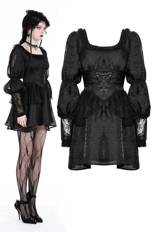 Dark Butterfly Princess Dress