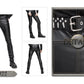 Synthetic Leather Trousers