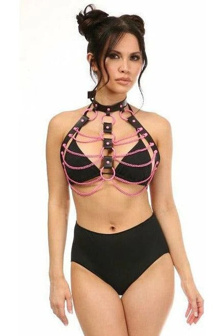 Pink Candy Chain Harness