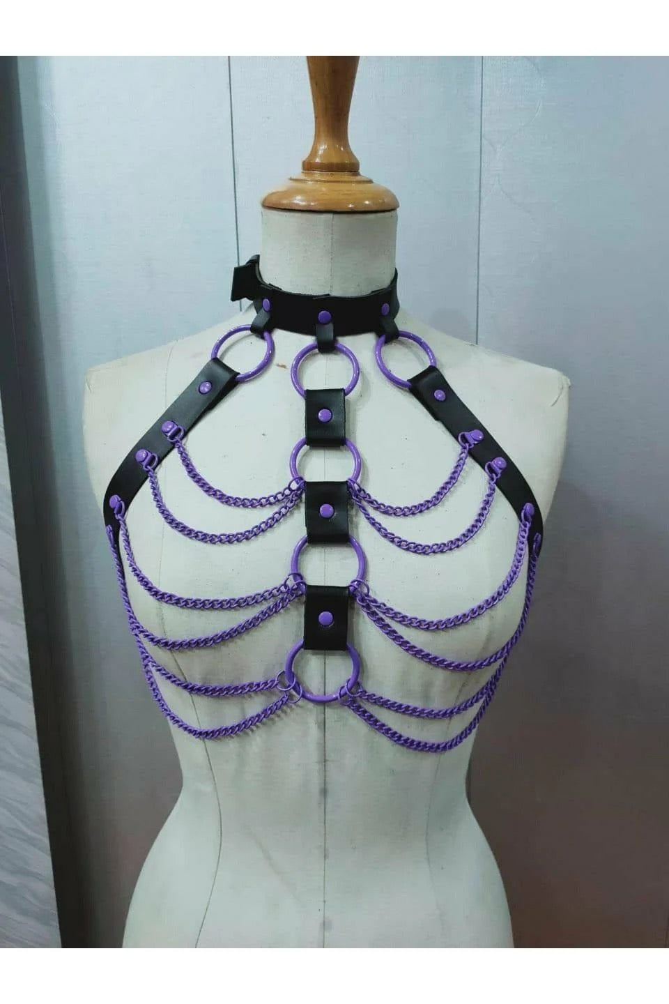 Purple Candy Chain Harness