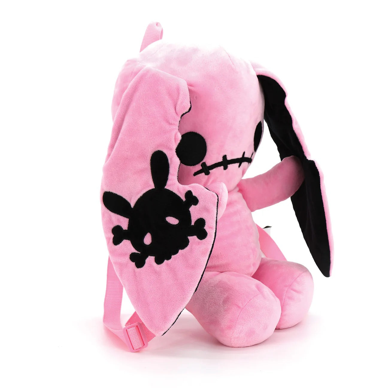 Pink Bunny Plush Backpack
