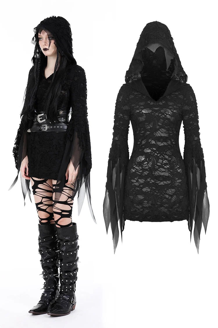 Evil Ragged Slim Dress