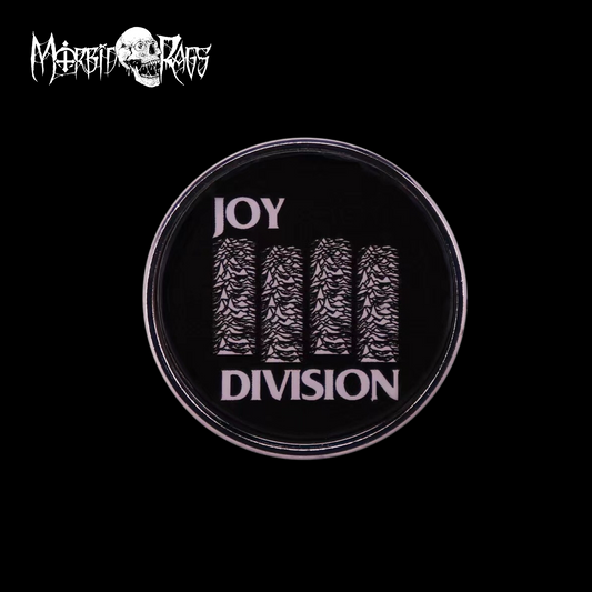 Joy Division Lines Logo Pin