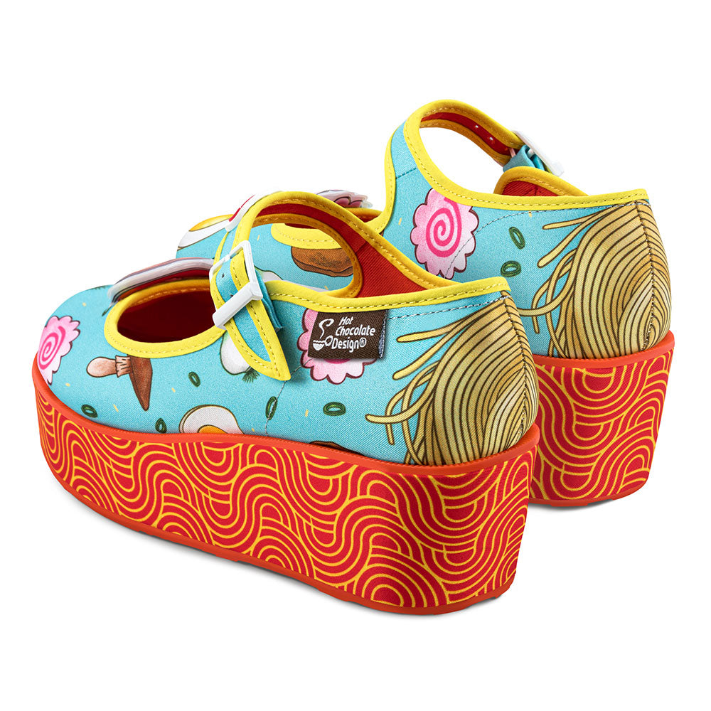 Chocolaticas® Ramen Women's Mary Jane Platform