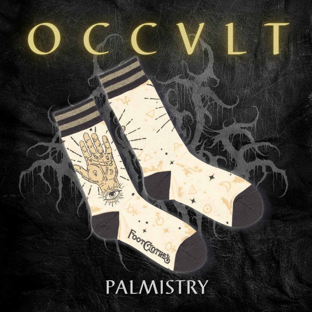 Palmistry Crew Socks