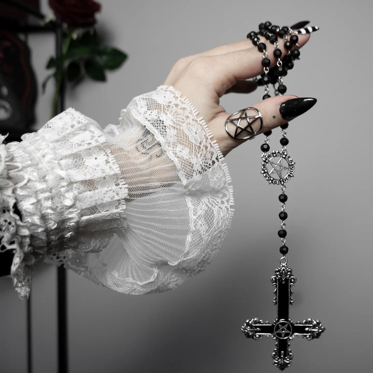 Petrine Cross Necklace