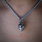 Poe Sacred Heart Necklace