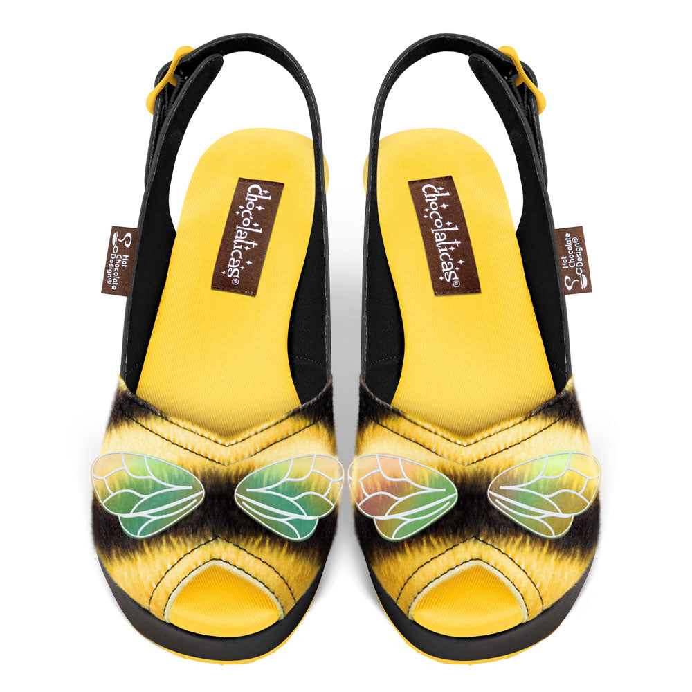 Chocolaticas® Queen Bee Women's Mary Jane Sandal