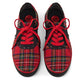 Chocolaticas® Rebel Tartan Casual Sneaker