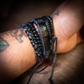 Rune Leather Bracelet