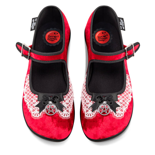 Chocolaticas® Sabrina Women's Mary Jane Flat