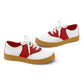 Saddle Red Casual Sneaker