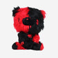 Shaggy Monotone Red/Black Gloomy Bear 7" Plush
