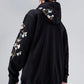 Flowers and Birds Embroidery Hoodie