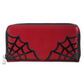 Twilight Time Red Web Wallet