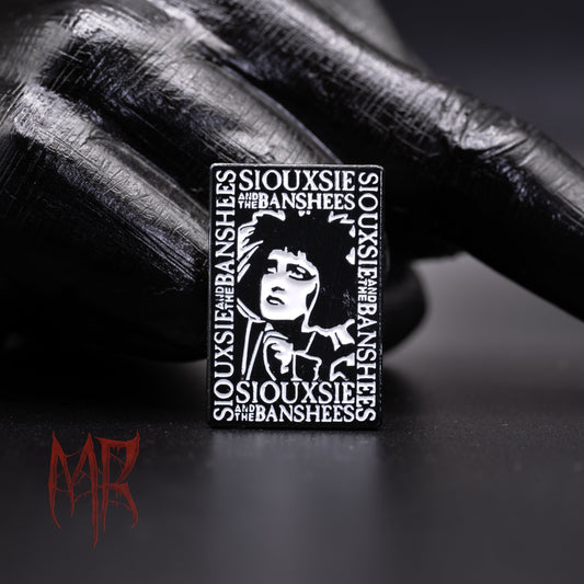 Siouxsie And The Banshees Face Pin