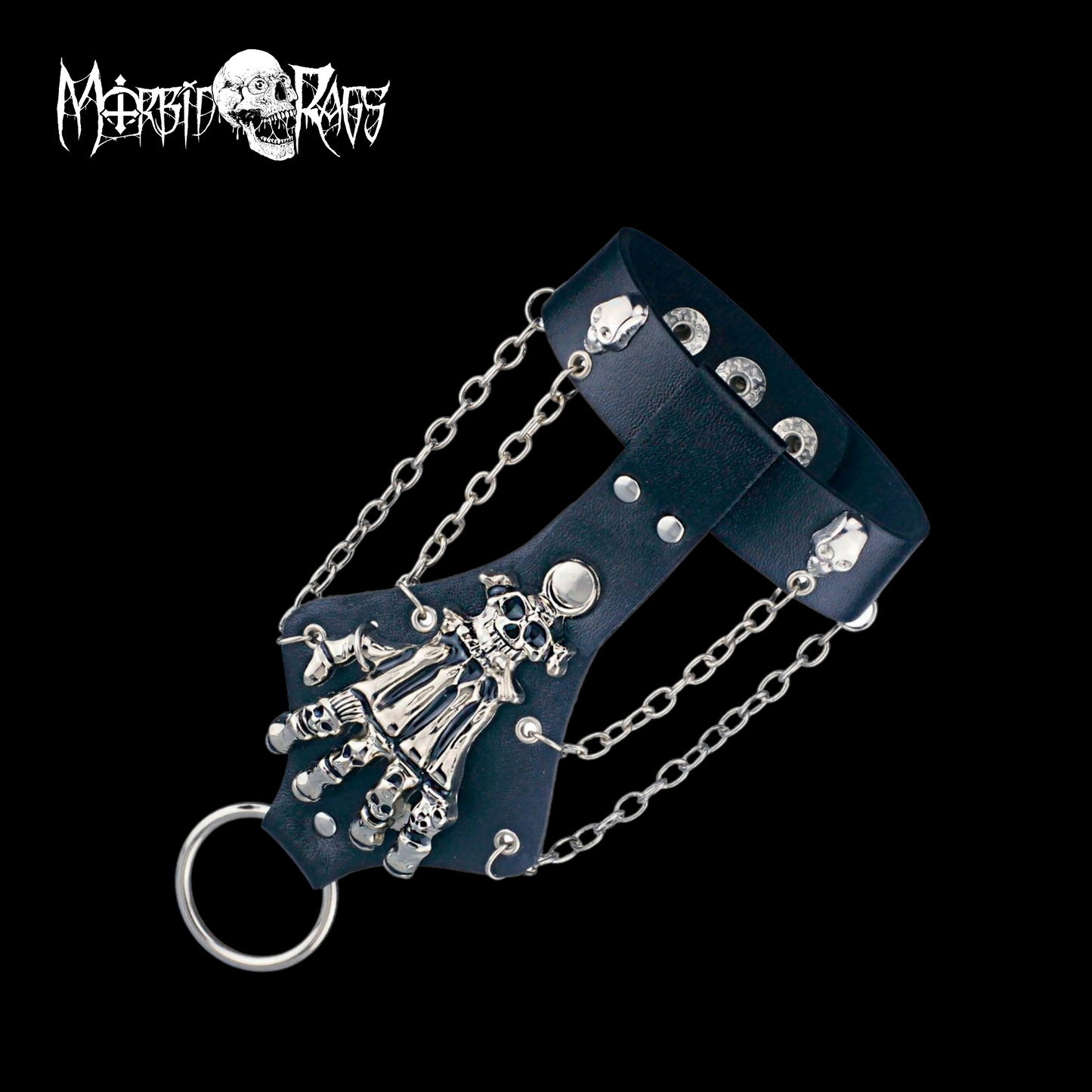 Skeleton Hand Glove Bracelet