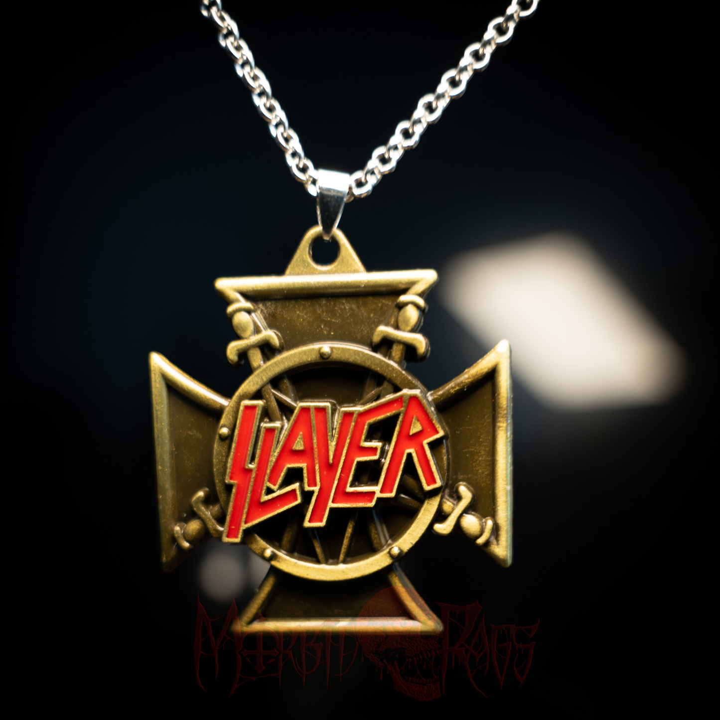Slayer Iron Cross Necklace