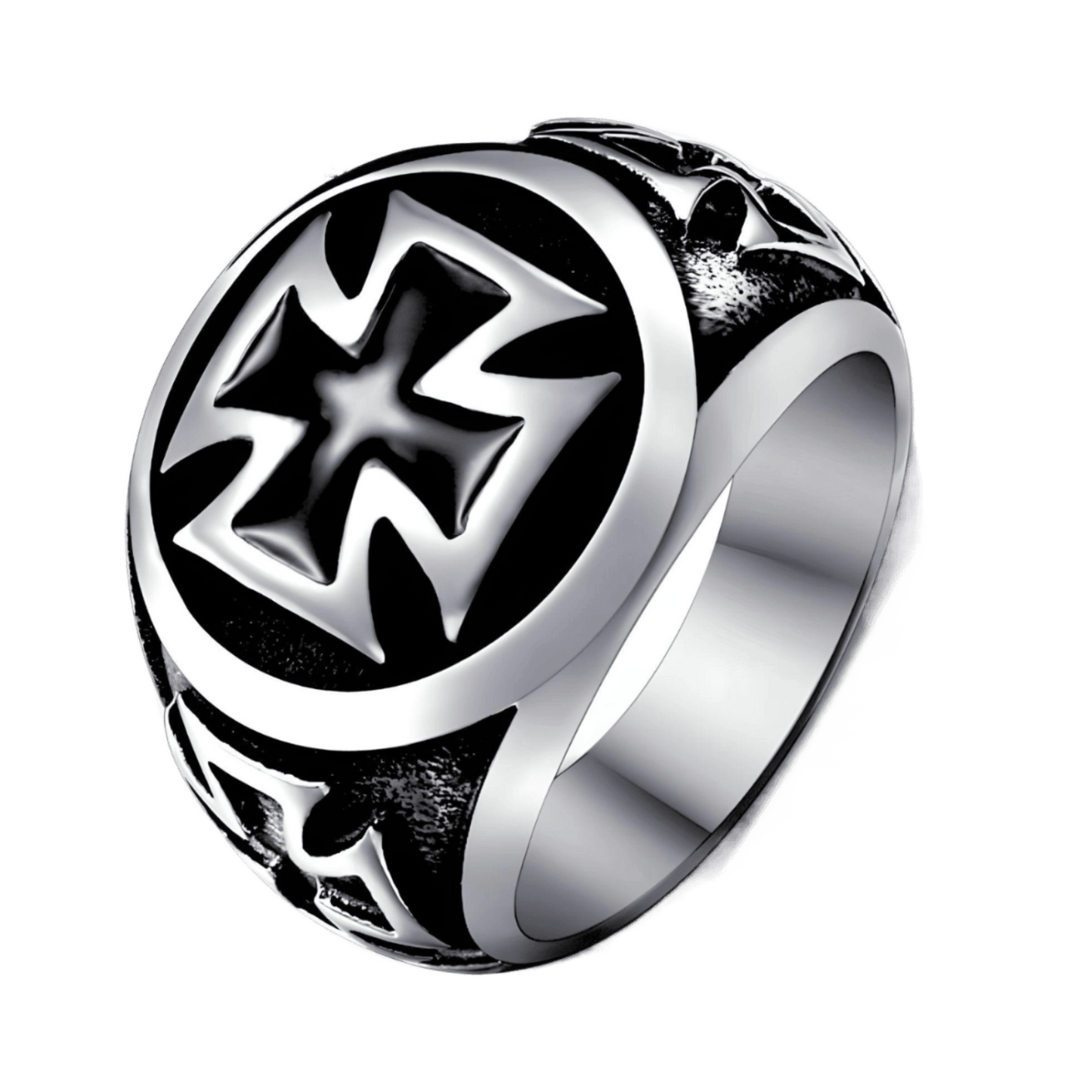 Soren Iron Cross Ring