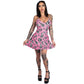 Tattooed Love Pink Skater Dress