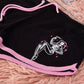 Glam Reaper Pink Trim Short Shorts