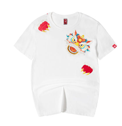 Dragons Revival Embroidery Tee