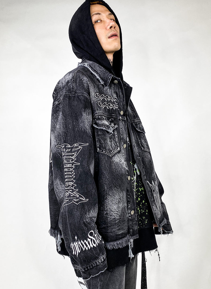 Shadow Destruction Denim Jacket