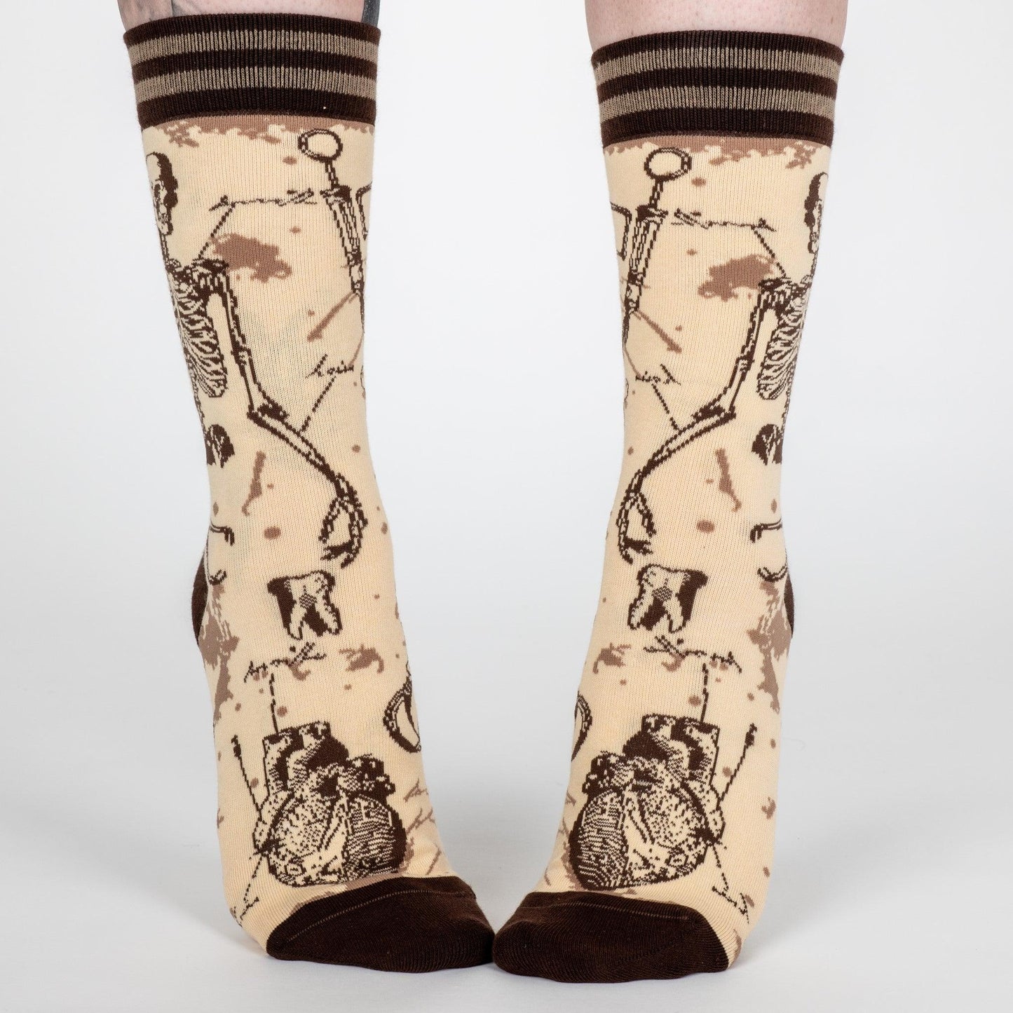 Antique Medical Crew Socks