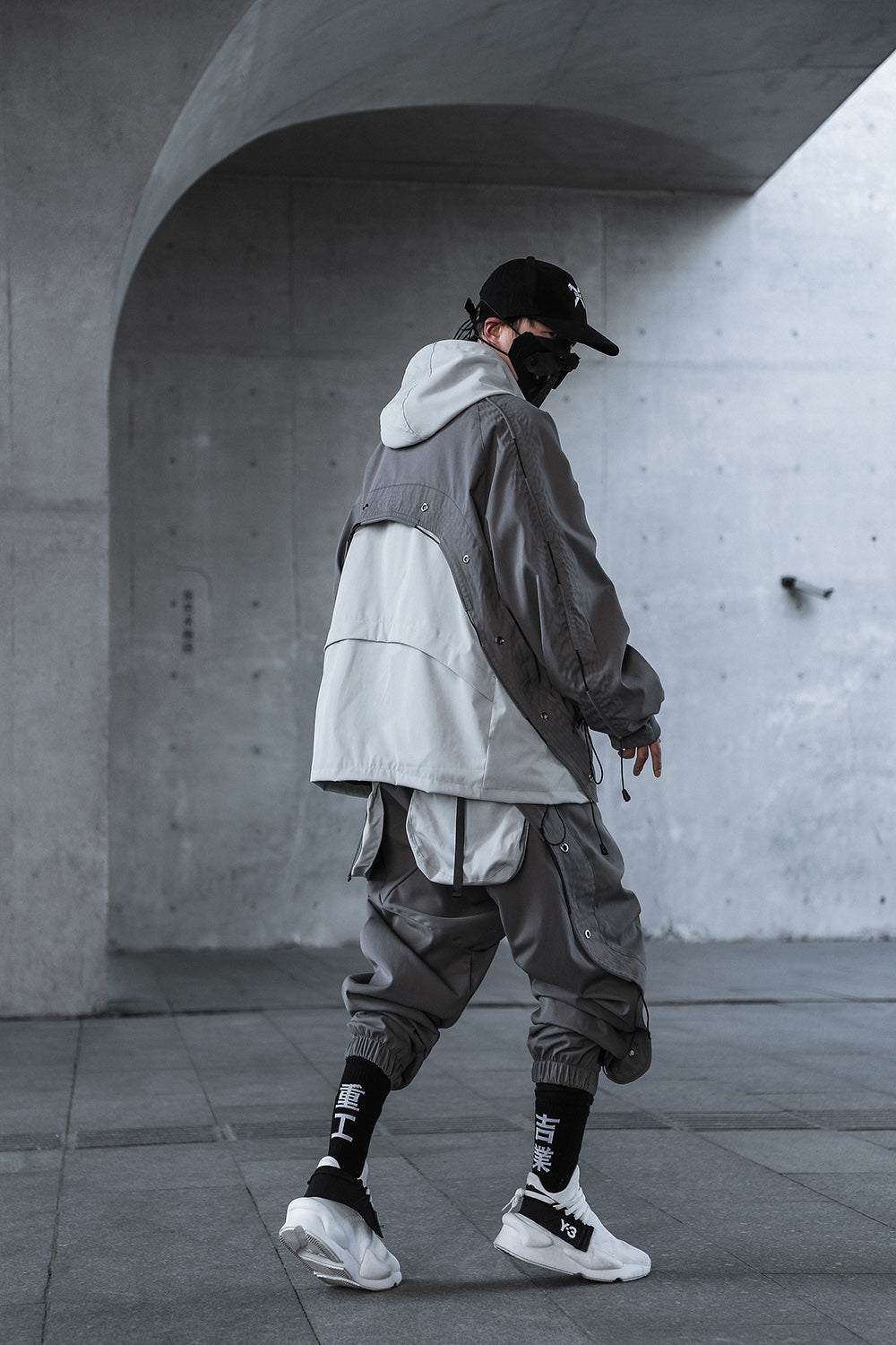 Grey Industrial Movement Wilderness Pants