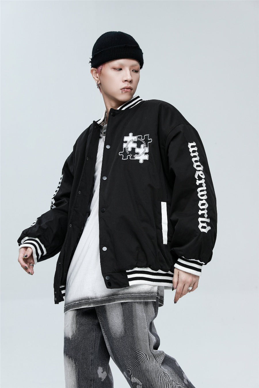 Puzzle Winter Bomber Jacket