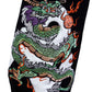 Cloud Dragon Embroidery Black Sweatpants