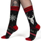 Beelzebuck Ugly Xmas Sweater Crew Socks