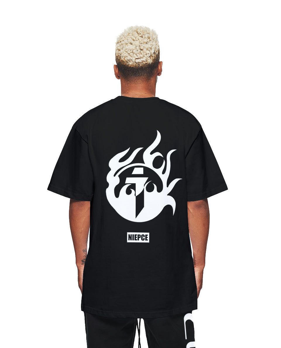 I-Tech Yin Yang Flames Tee