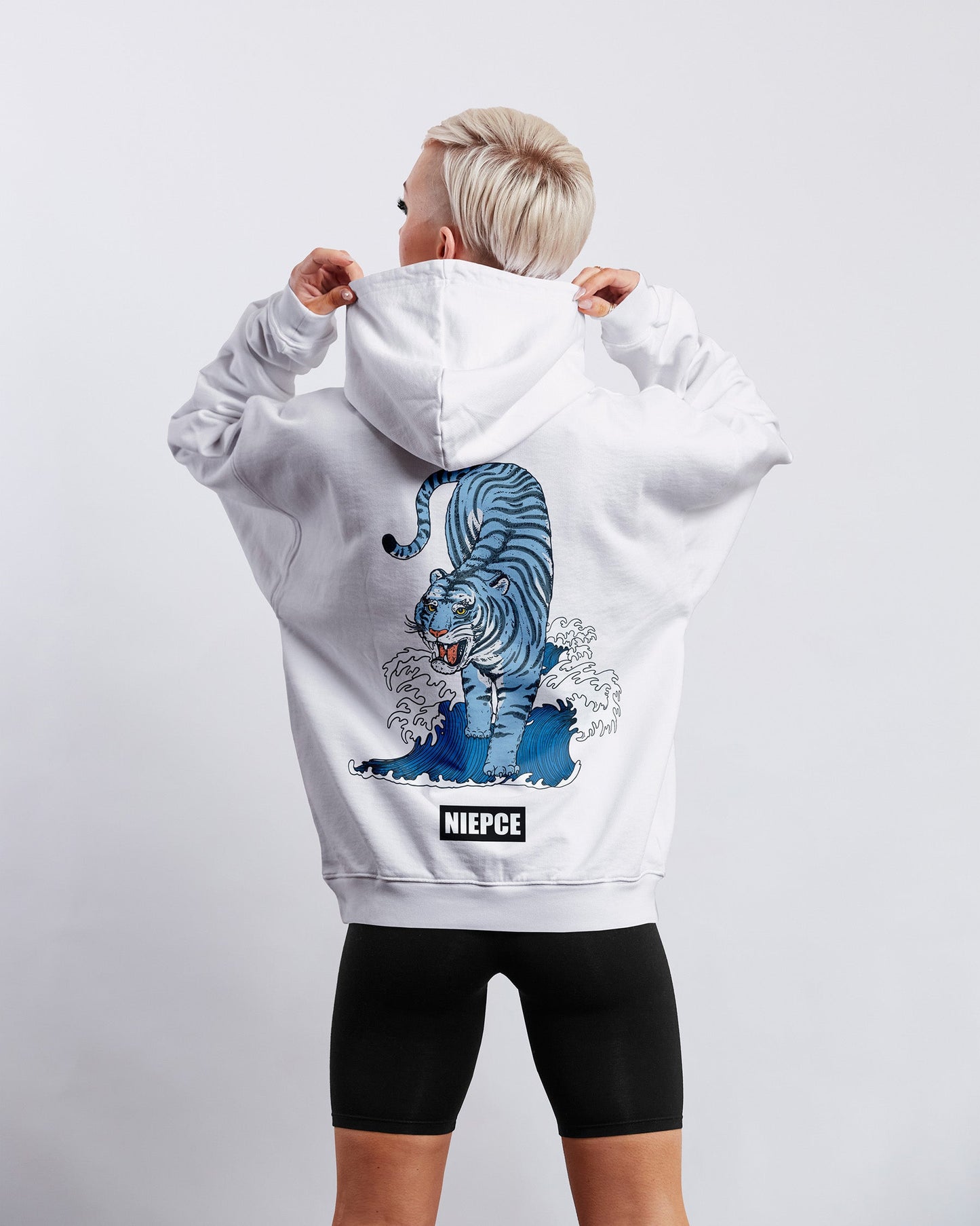 Blue Tiger Ocean Hoodie