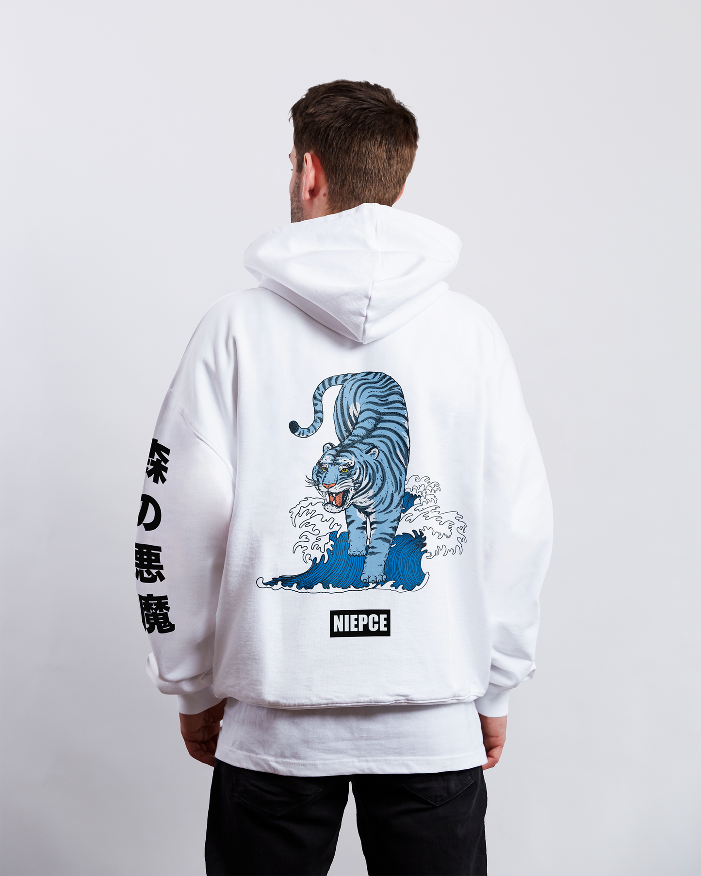 Blue Tiger Ocean Hoodie