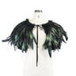 Transylvanian Hunger Feather Capelette