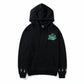 Emerald Tiger Embroidery Hoodie