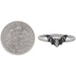 Sterling Silver Bat Ring