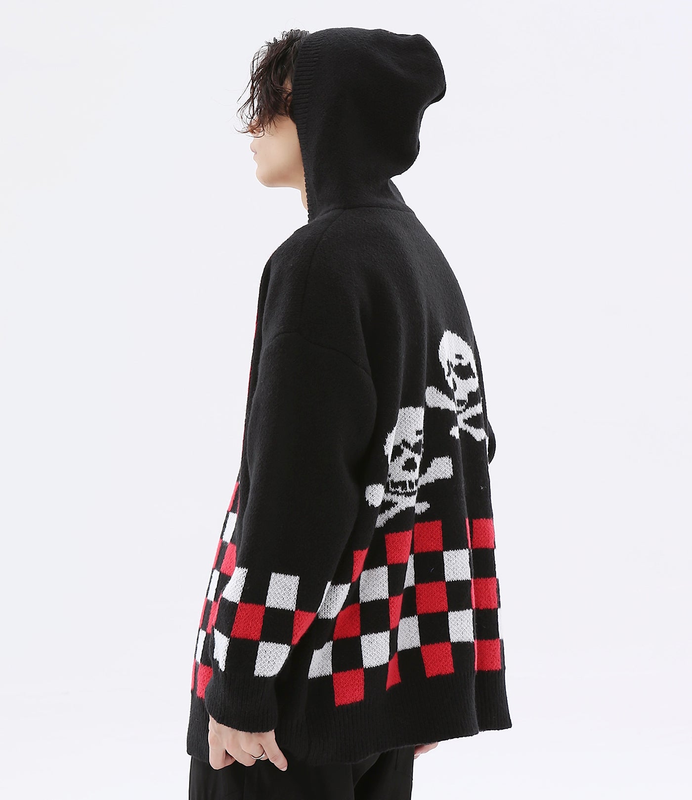 Triple Skull Knit Jacket