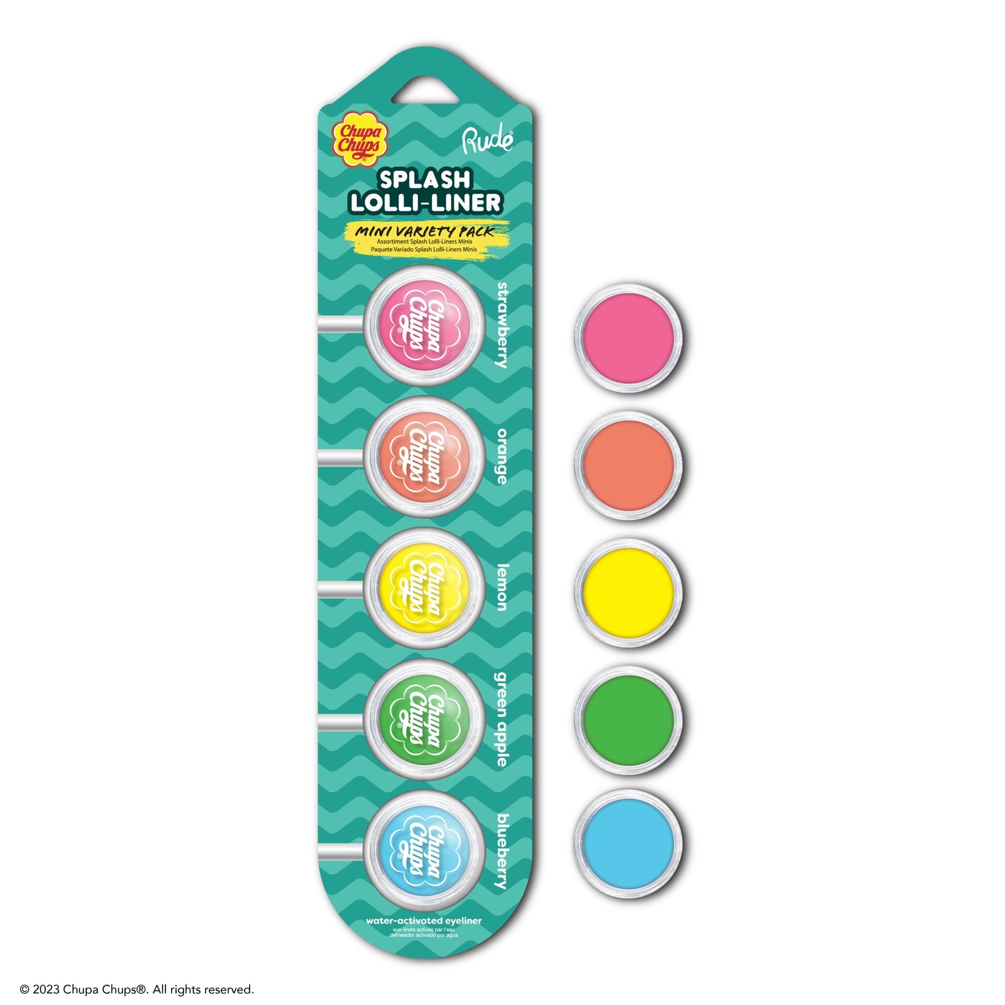 Chupa Chups Splash Lolli-Liner Mini Variety Pack