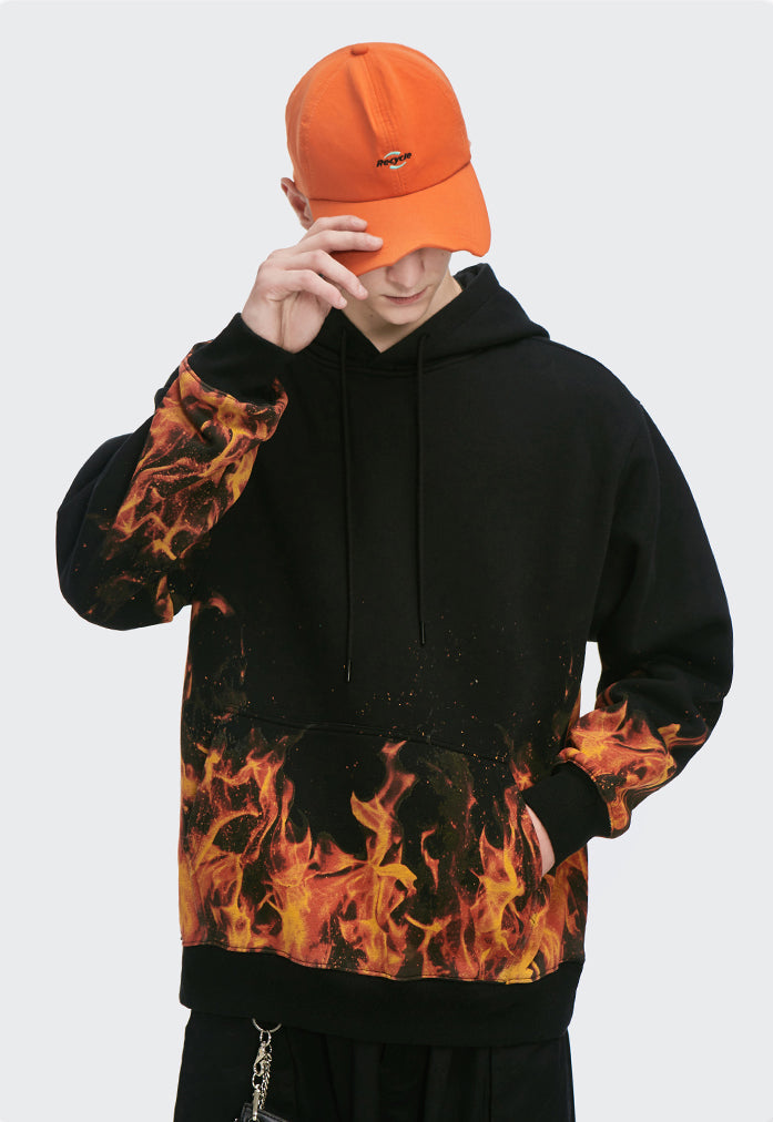 Catching Fire Kanji Hoodie