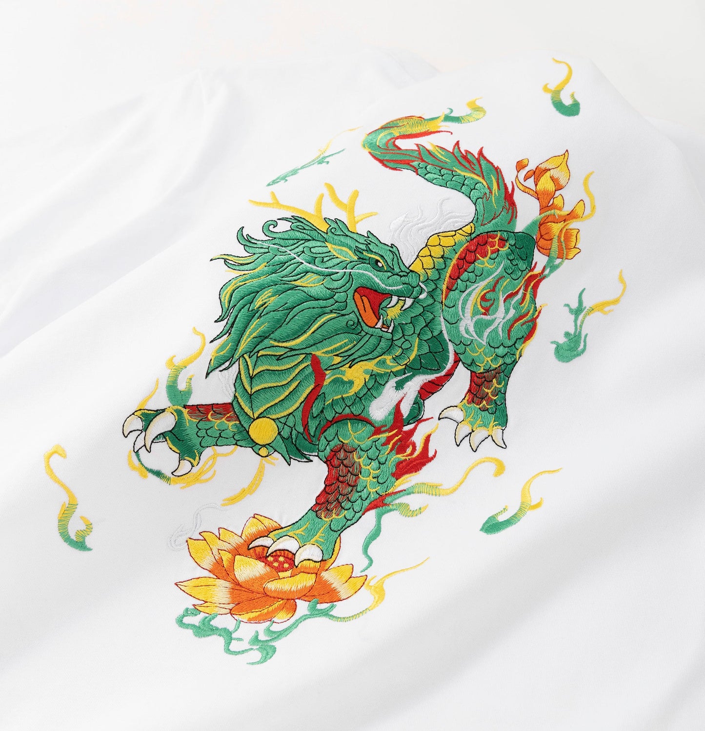 Emerald Kirin Embroidery Tee