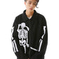 Crying Skeleton Denim Jacket