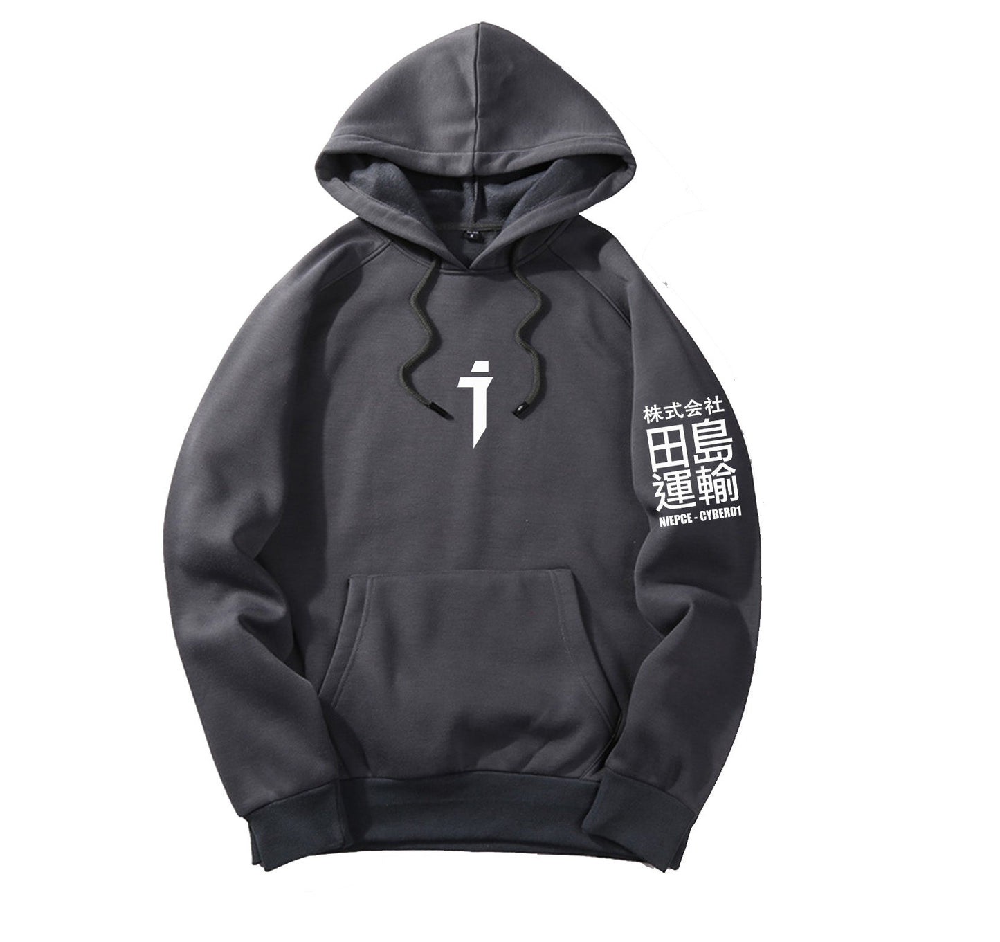 Grey Niepce Cyber01 Hoodie