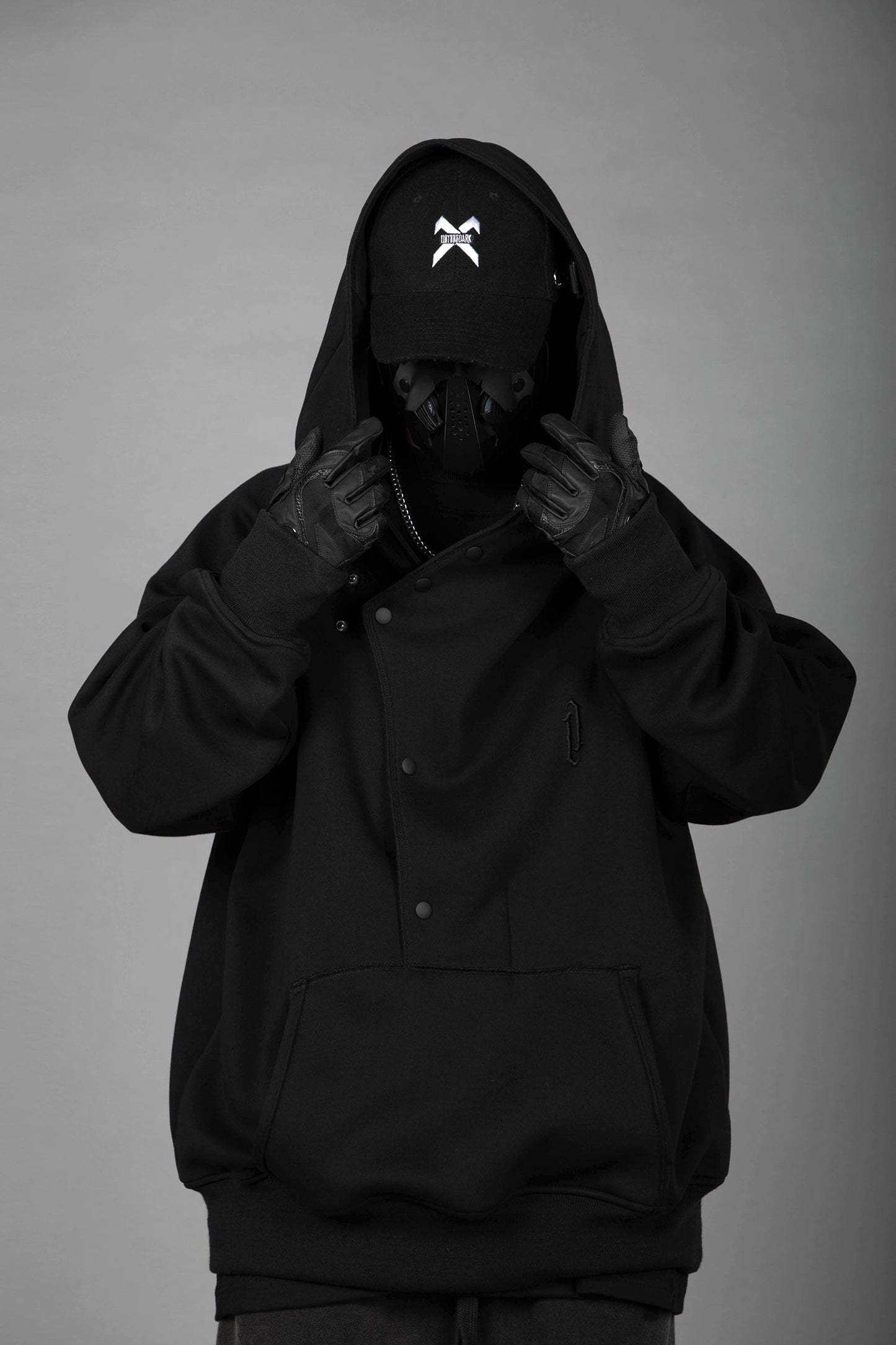 H38 Utility Layered Hoodie